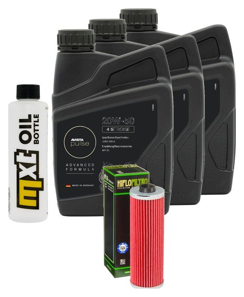 Inspektionspaket 3L 20W-50 + Ölfilter für BMW R 100 RS RT 1000 ccm Bj. 1977 - 1984