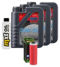 Pacote de Inspeção 3L 20W-50 + Filtro de Óleo para BMW R 100 RS RT 1000 ccm Ano. 1977 - 1984