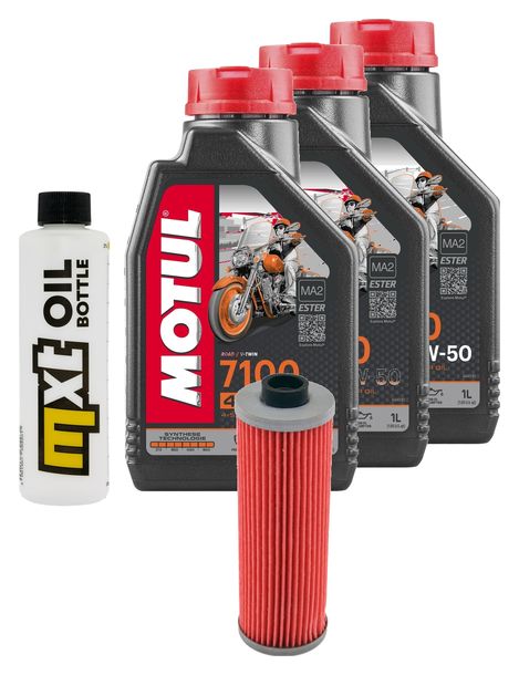 Inspektionspaket 3L 20W-50 + Ölfilter für BMW R 100 T Touren 1000 ccm Bj. 1977 - 1980