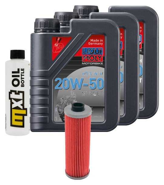 Inspektionspaket 3L 20W-50 + Ölfilter für BMW R 100 T Touren 1000 ccm Bj. 1977 - 1980