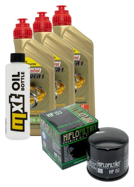 Inspektionspaket 3L 10W-40 + Ölfilter für Cagiva Alazzurra 650 ccm Bj. 1985 - 1986