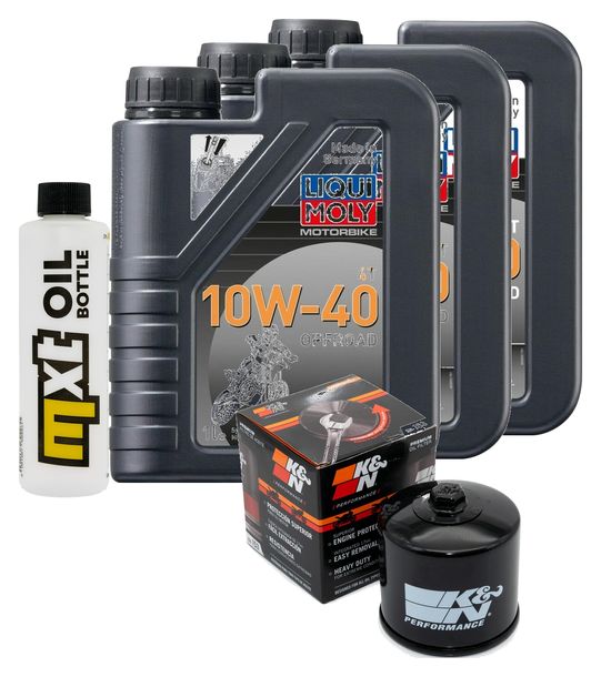 Inspektionspaket 3L 10W-40 + Ölfilter für Cagiva Alazzurra 650 ccm Bj. 1985 - 1986