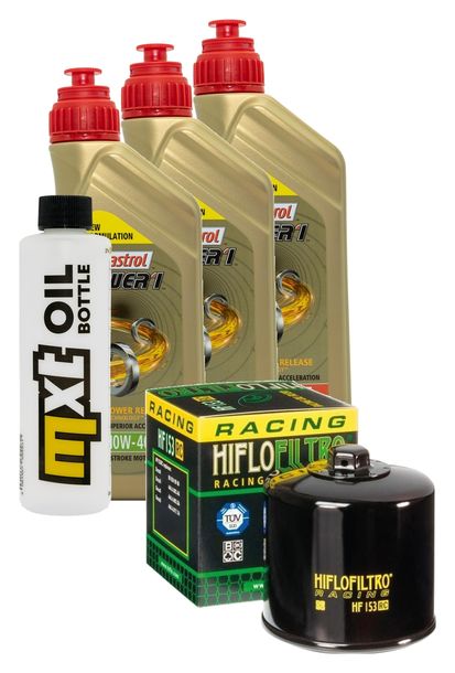 Inspektionspaket 3L 10W-40 + Ölfilter für Cagiva Alazzurra 650 ccm Bj. 1985 - 1986