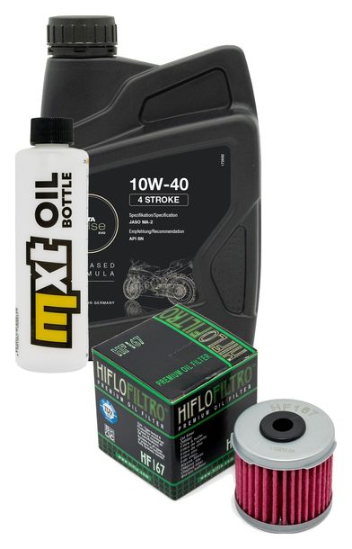 Inspektionspaket 1L 10W-40 + Ölfilter für Daelim SL History 125 ccm