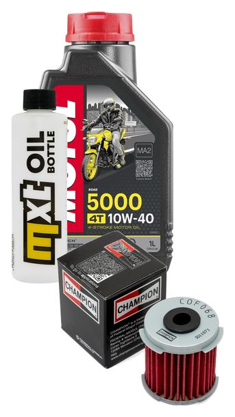 Inspektionspaket 1L 10W-40 + Ölfilter für Daelim SL History 125 ccm
