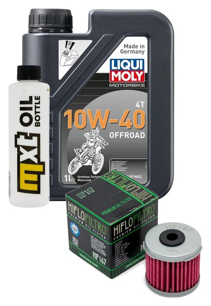 Pacchetto di ispezione 1L 10W-40+filtro olio per Daelim SL History 125 ccm