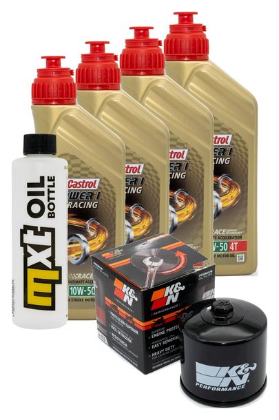 Inspektionspaket 4L 10W-50 + Ölfilter für Ducati SS Europa F1 Strada SP 400 - 916 ccm Bj. 1987 - 1998