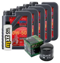Paquet d'inspection 5L 10W-50 + filtre à huile pour Ducati SS 750 ccm Année 1974 - 1975