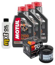 Pacchetto di ispezione 3L 10W-50+filtro olio per Honda VF F 400 ccm Anno 1984 - 1986