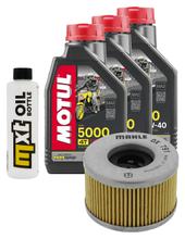 Ensemble d'inspection 3L 10W-40+filtre à huile pour Honda CB S 27 PS 450 ccm Année 1986 - 1989