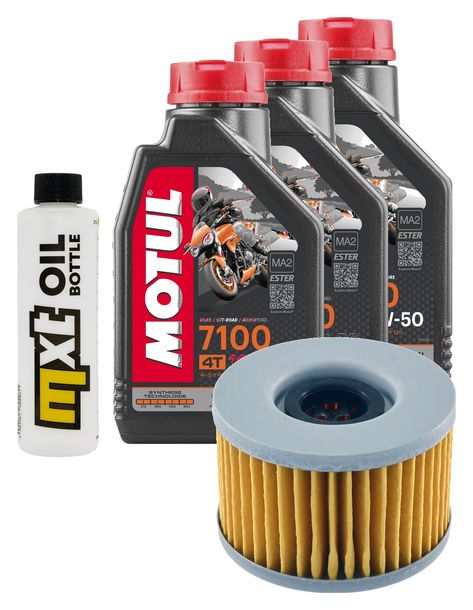 Inspektionspaket 3L 10W-50 + Ölfilter für Honda CX 500 ccm Bj. 1982