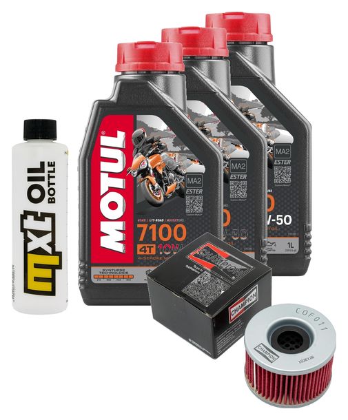 Inspektionspaket 3L 10W-50 + Ölfilter für Honda CX 500 ccm Bj. 1982