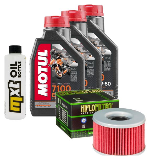 Inspektionspaket 3L 10W-50 + Ölfilter für Honda CX 500 ccm Bj. 1982