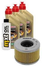 Pacchetto di ispezione 3L 10W-50+filtro olio per Honda CX 500 ccm Anno 1982