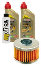 Inspectiepakket 2L 10W-40 + oliefilter voor Honda XBR 500 ccm Bouwjaar 1988 - 1989