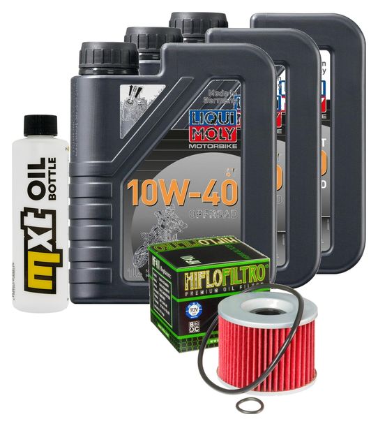 Pacchetto di ispezione 3L 10W-40+filtro olio per Honda CB 650 ccm Anno 1980 - 1984