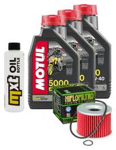 Pacchetto di ispezione 3L 10W-40+filtro olio per Honda CB 650 ccm Anno 1980 - 1984