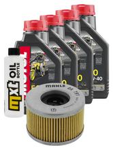 Pacchetto di ispezione 4L 10W-40 + filtro olio per Honda CX T Turbo 650 ccm Anno 1984 - 1985