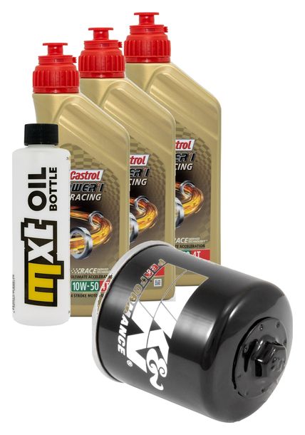 Inspektionspaket 3L 10W-50 + Ölfilter für Honda CB Nighthawk 750 ccm Bj. 1991