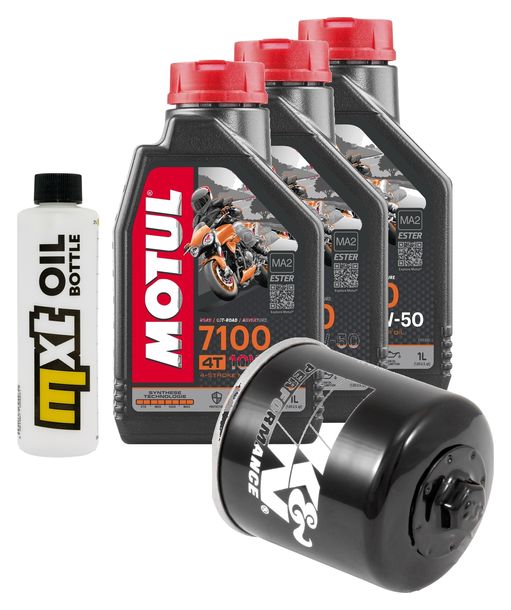 Ensemble d'inspection 3L 10W-50+filtre à huile pour Honda CB Nighthawk 750 ccm Année 1991