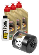Pacchetto di ispezione 3L 10W-50+filtro olio per Honda CB Nighthawk 750 ccm Anno 1991