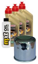Pacchetto di ispezione 3L 10W-50+filtro olio per Honda CB Nighthawk 750 ccm Anno 1991