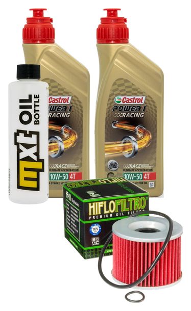 Inspektionspaket 2L 10W-50 + Ölfilter für Kawasaki EL B Eliminator 250 ccm Bj. 1995