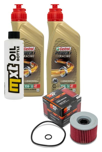 Inspektionspaket 2L 10W-50 + Ölfilter für Kawasaki EL B Eliminator 250 ccm Bj. 1995