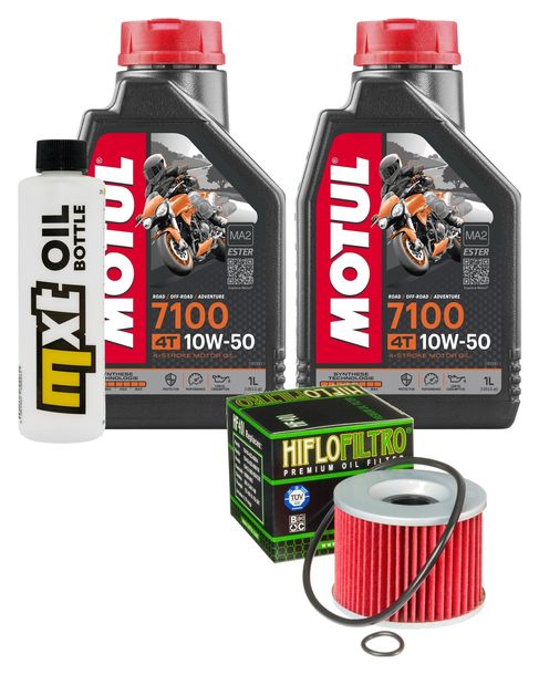 Inspektionspaket 2L 10W-50 + Ölfilter für Kawasaki EL B Eliminator 250 ccm Bj. 1995