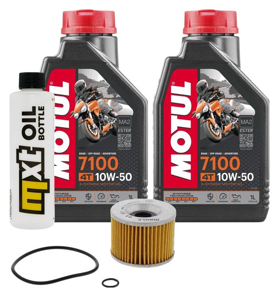 Inspektionspaket 2L 10W-50 + Ölfilter für Kawasaki EL B Eliminator 250 ccm Bj. 1995