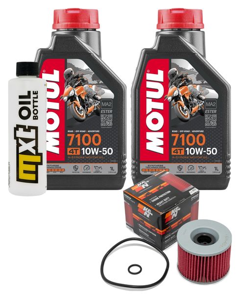 Inspektionspaket 2L 10W-50 + Ölfilter für Kawasaki EL B Eliminator 250 ccm Bj. 1995
