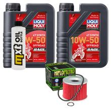 Pacote de Inspeção 2L 10W-50 + filtro de óleo para Kawasaki EL B Eliminator 250 ccm Ano. 1995