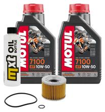 Pakiet przeglądowy 2L 10W-50 + filtr oleju do Kawasaki EL B Eliminator 250 ccm rocznik 1995
