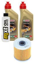 Pakiet przeglądowy 2L 10W-50 + filtr oleju do Kawasaki KLR 250 ccm rocznik 1984 - 1992