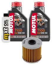 Pacote de Inspeção 2L 10W-50 + Filtro de Óleo para Kawasaki KLR 250 ccm Ano 1984 - 1992