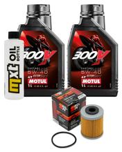 Inspectiepakset 2L 5W-40 + Oliefilter voor KTM EXC Racing 450ccm bouwjaar 2006 - 2007