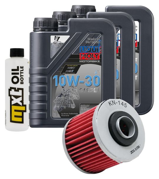 Inspektionspaket 3L 10W-30 + Ölfilter für Yamaha SRX SR 500 / 600 ccm Bj. 1978 - 1990