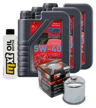 Inspektionspaket 3L 5W-40 + Ölfilter für Yamaha YXM Viking YXZ R ES 700 / 1000 ccm Bj. 2014 - 2019