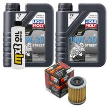 Inspektionspaket 2L 10W-30 + Ölfilter für Yamaha TT XT 350 ccm Bj. 1985 - 1995