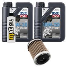 Inspektionspaket 2L 10W-30 + Ölfilter für Yamaha TT XT 350 ccm Bj. 1985 - 1995