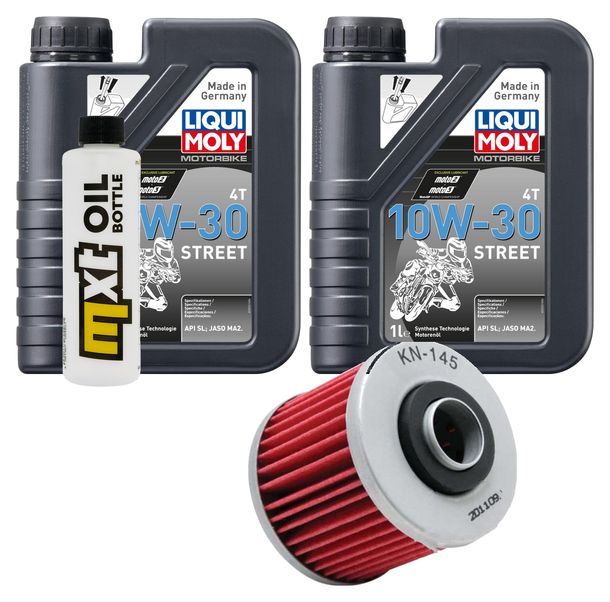 Pacchetto di ispezione 2L 10W-30+filtro olio per Yamaha XT 500 ccm Anno 1988 - 1989