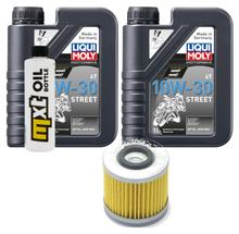 Inspektionspaket 2L 10W-30 + Ölfilter für Yamaha XT 500 ccm Bj. 1988 - 1989