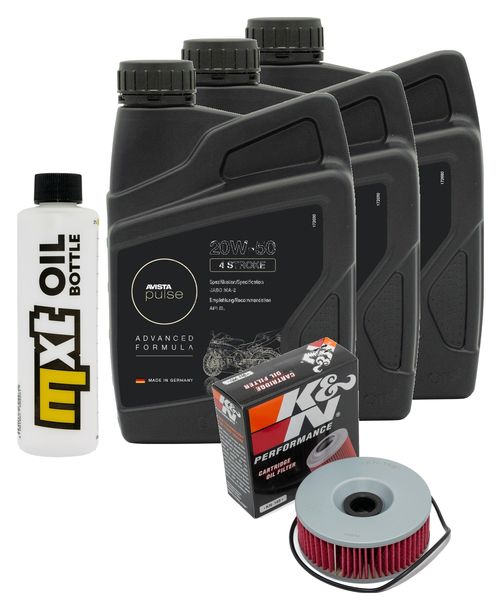 Inspektionspaket 3L 20W-50 + Ölfilter für Yamaha XS 850 ccm Bj. 1980 - 1982