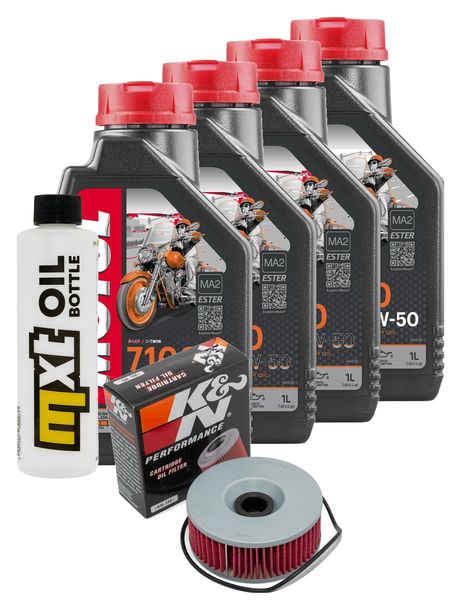 Inspektionspaket 4L 20W-50 + Ölfilter für Yamaha XS 1100 ccm Bj. 1980 - 1983