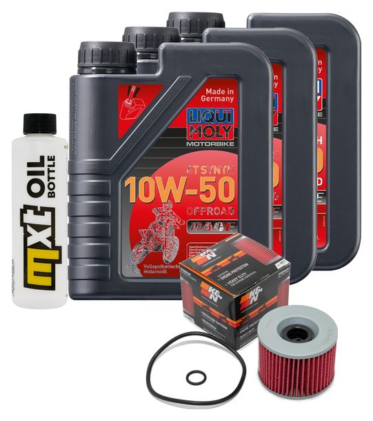 Inspektionspaket 3L 10W-50 + Ölfilter für Benelli Sport 654 ccm Bj. 1982