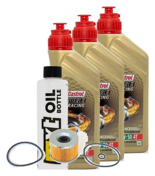 Inspektionspaket 3L 10W-50 + Ölfilter für Benelli T 654 ccm Bj. 1982