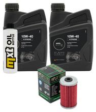 Paquet d'inspection 2L 10W-40+filtre à huile pour Daelim Roadwin Fi R 125 ccm Année 2009 - 2010