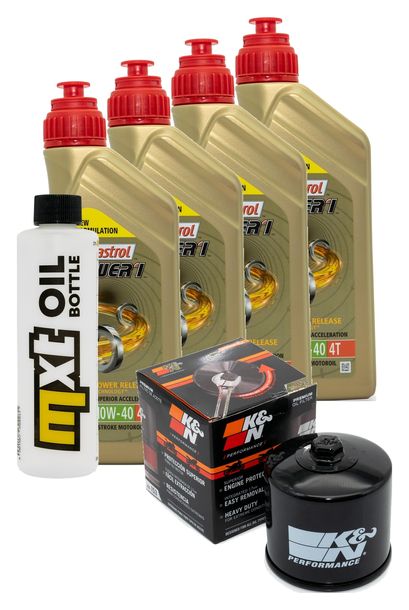 Inspektionspaket 4L 10W-40 + Ölfilter für Cagiva Alazzurra, Ducati SS Europa R 350 - 748 ccm Bj. 1987 - 2000