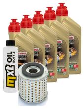 Paquete de inspección 5L 10W-50 + filtro de aceite para Ducati SS 750 ccm Año 1972
