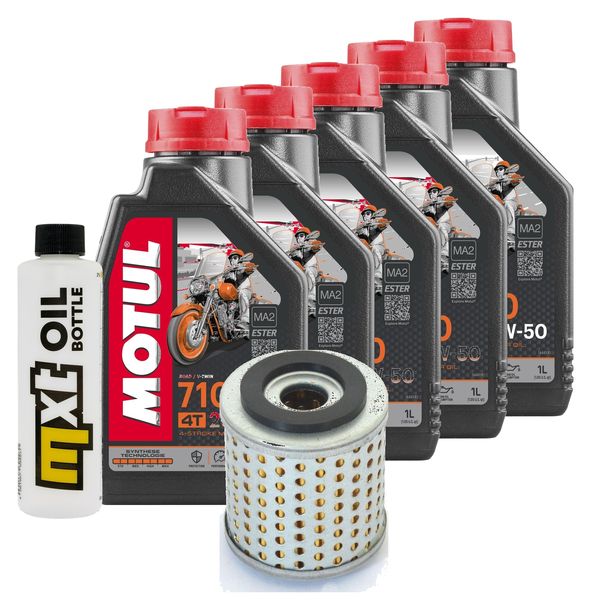 Inspektionspaket 5L 20W-50 + Ölfilter für Ducati SS 900 ccm Bj. 1975 - 1978